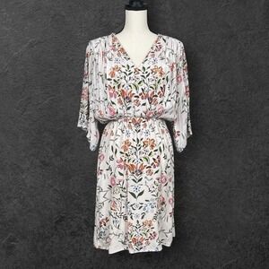 Anthropologie Laia Romantic Boho Floral Dress Womens 4 Cute Cottagecore Feminine